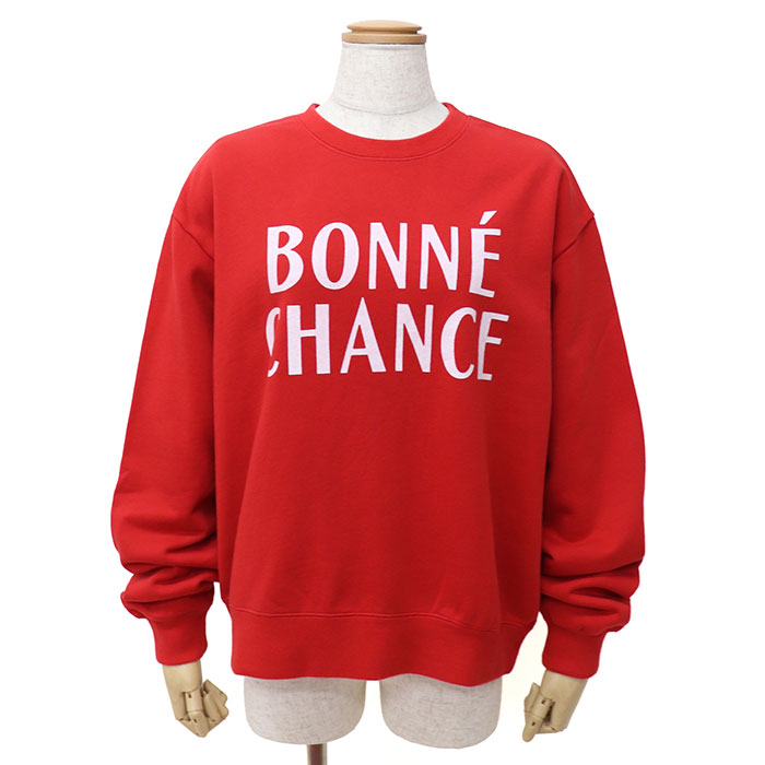 TRICOMER トリコメル スウェット レディース BONNE CHANCE/REG SWT プリントスウェット TRC-000-263016