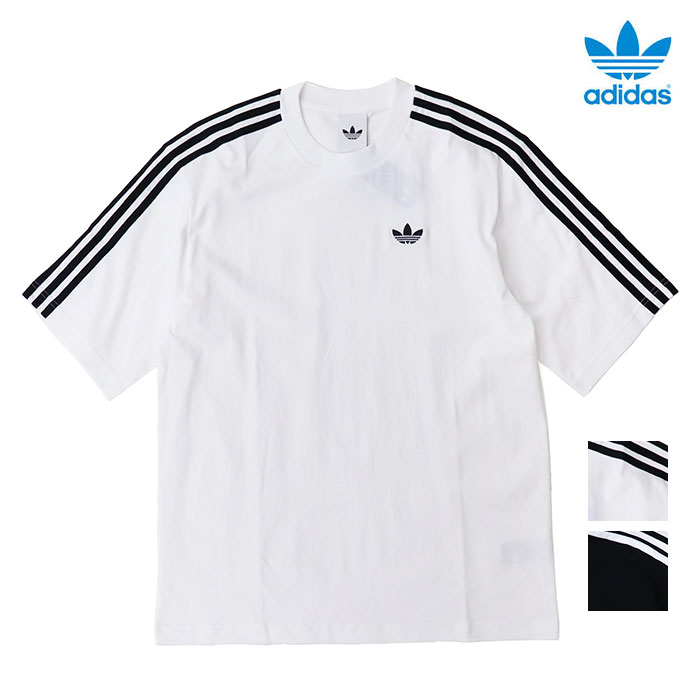 adidas originals アディダス オリジナルス メンズ アディカラー スリーストライプス オーバーサイズ ティー V9487