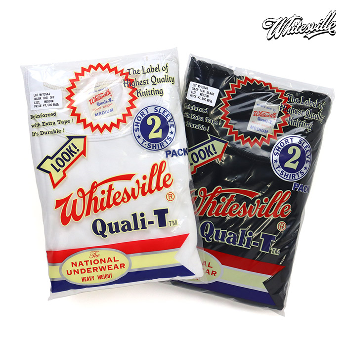Whitesville,ホワイツビル,2パックTシャツ,WV73544