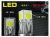 原付・ミニバイク用 LED１８ＬＥＤ　ヘッドライト コンバーションキット付き