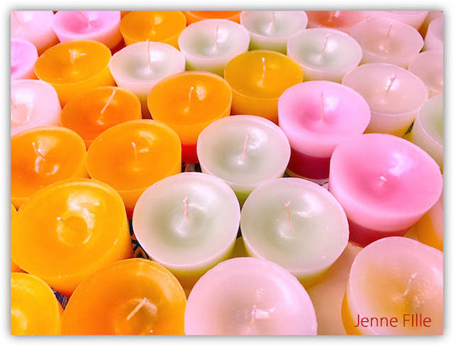 キャンドル　パワーストーン