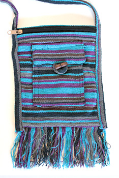 バッグ■ふさ付き斜め掛けポシェット（05）