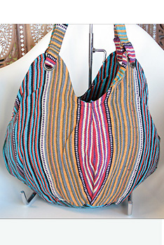 バッグ■エスニックボーダーバッグ