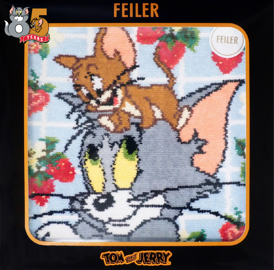 フェイラー 「TOM AND JERRY GOOD FRIENDS」 ハンカチ【限定3000枚】
