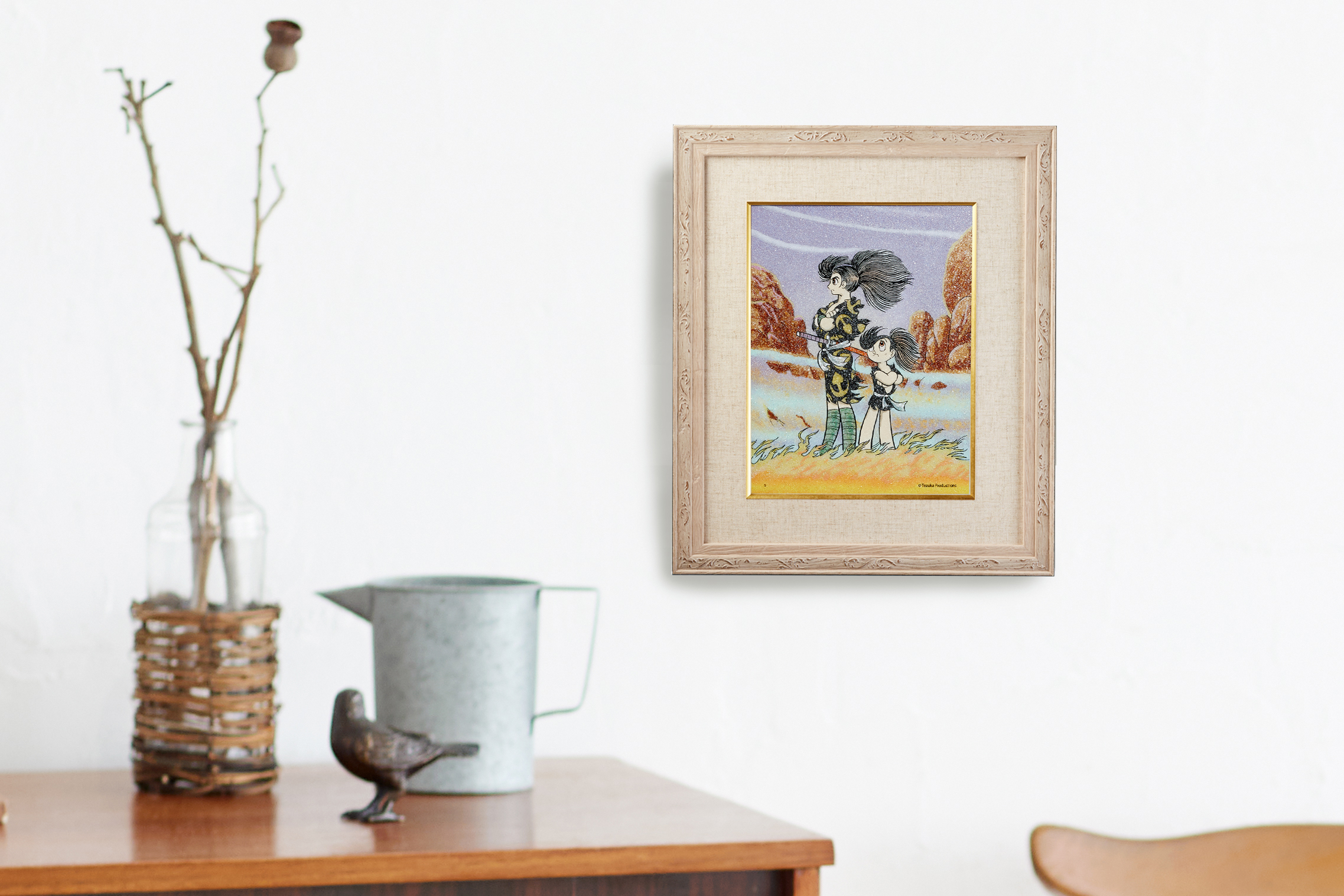 ジュエリー絵画『どろろ』1 手塚治虫