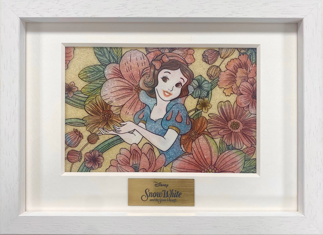ジュエリー絵画® ディズニー ロイヤルフローラル「白雪姫