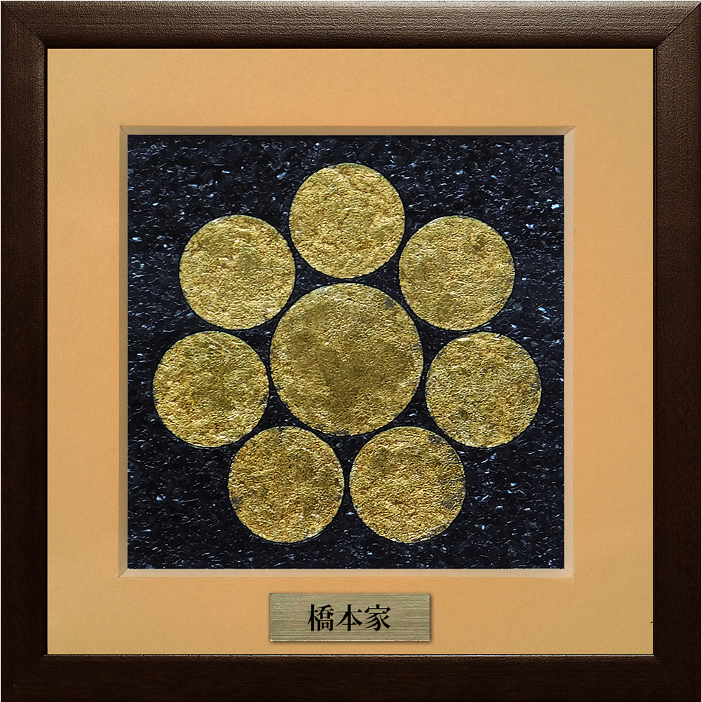 家紋ジュエリー絵画『八曜』