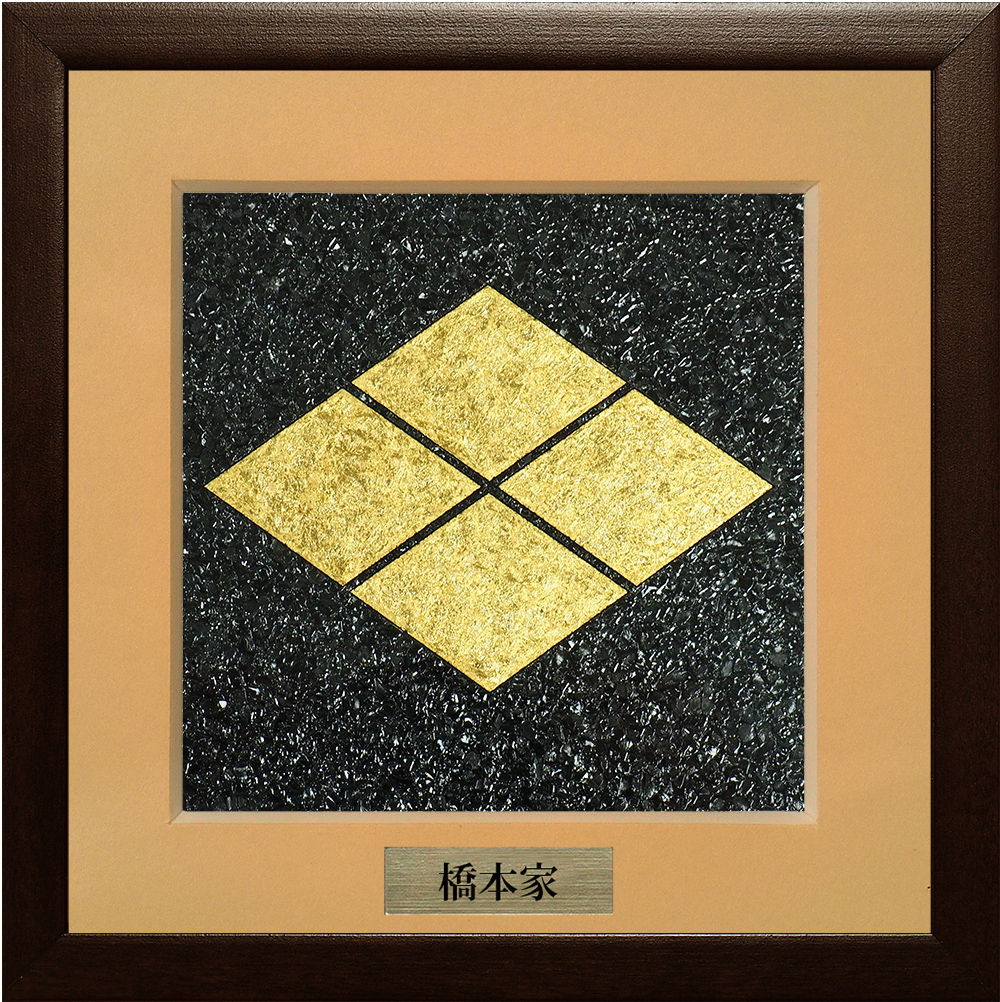 家紋ジュエリー絵画『武田菱』