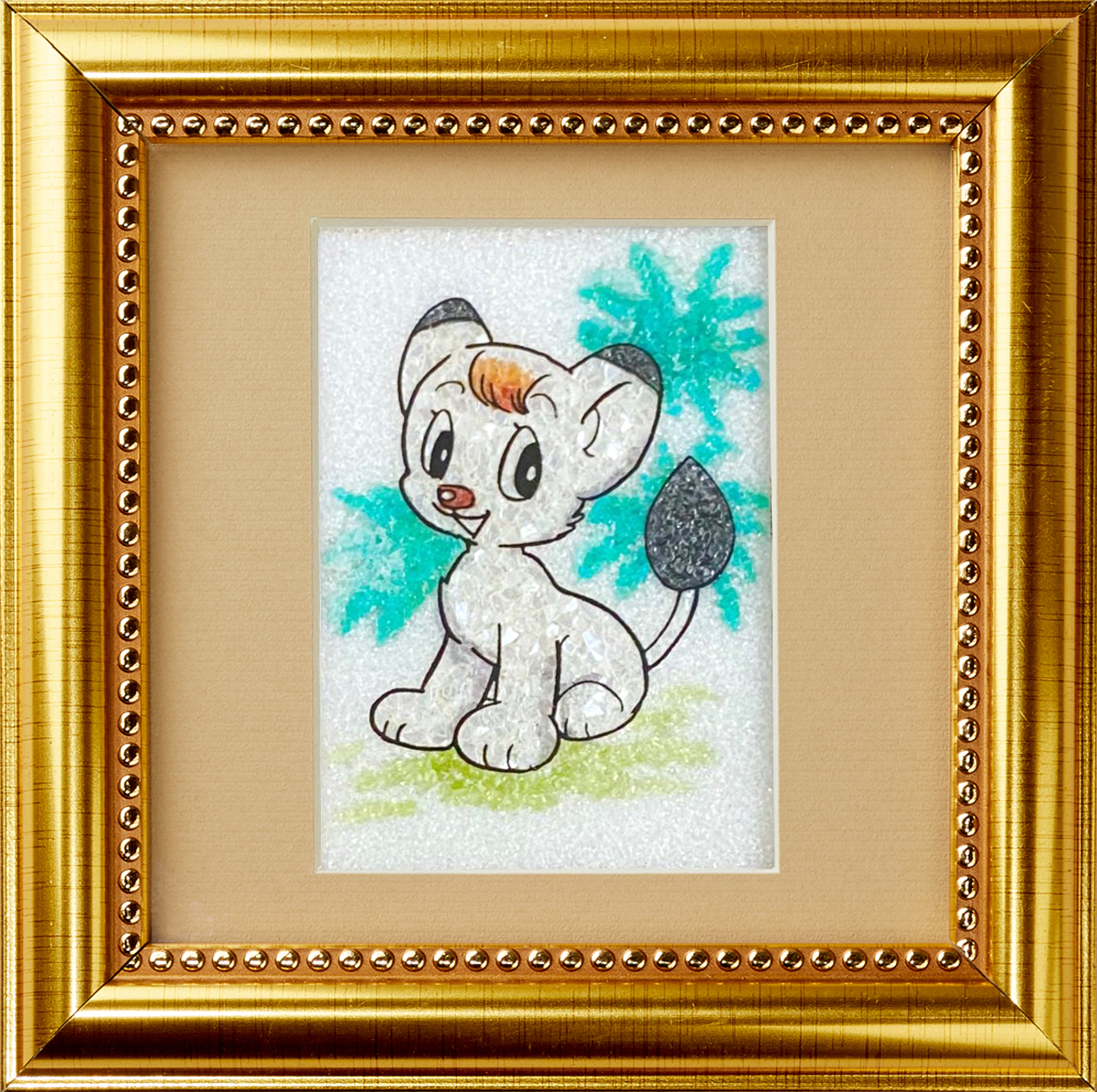 ジュエリー絵画『ジャングル大帝』７（SSサイズ）