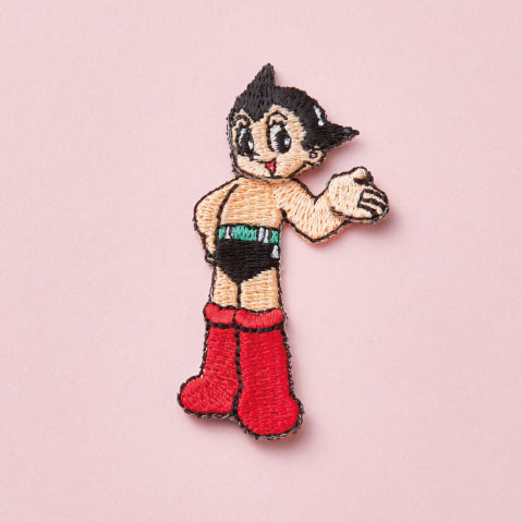LMエルム 鉄腕アトム 立体刺繍ワッペン