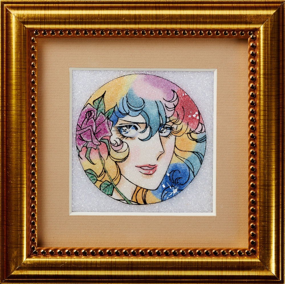 ジュエリー絵画『ベルサイユのばら』オスカル5（SSサイズ）