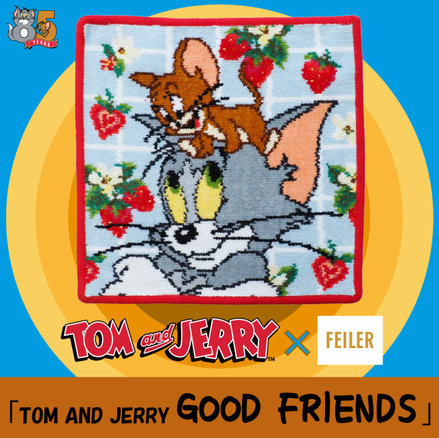 【限定3000枚】フェイラー「TOM AND JERRY GOOD FRIENDS」