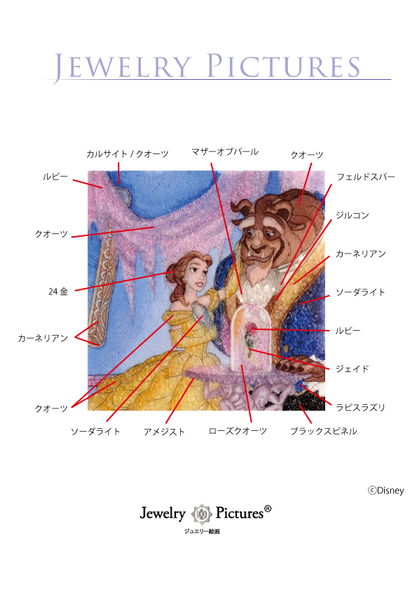 ディズニー 世界5000枚限定 美女と野獣 絵皿 3D レリーフプレート