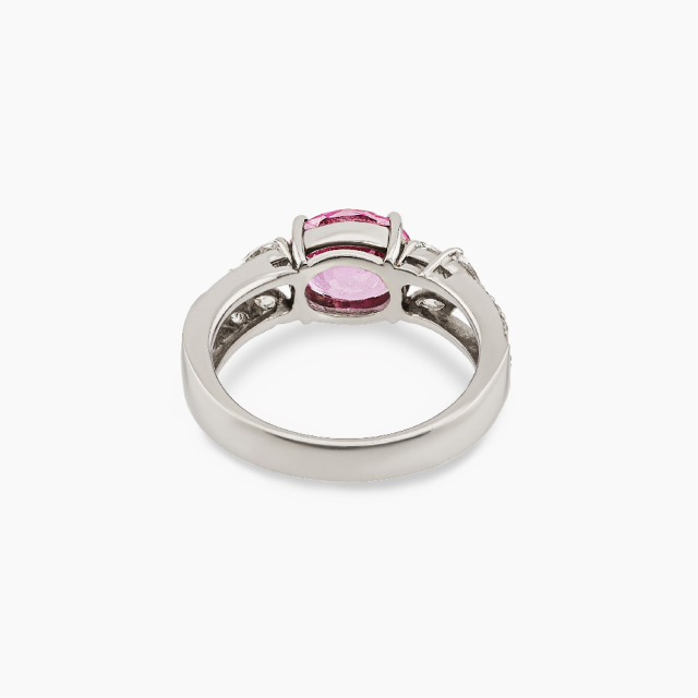 CITY OF GEMS パパラチアサファイア PT リング ジュエリーカミネONLINE