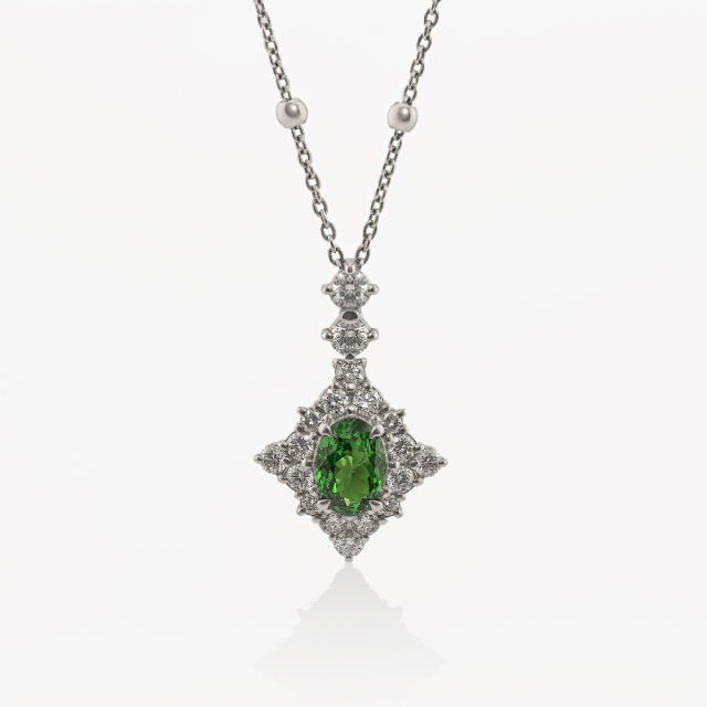 CITY OF GEMS ガーネット PT ネックレス