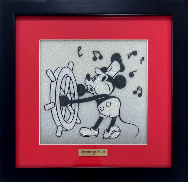 ジュエリー絵画® ディズニー 『蒸気船ウィリー』DMK10