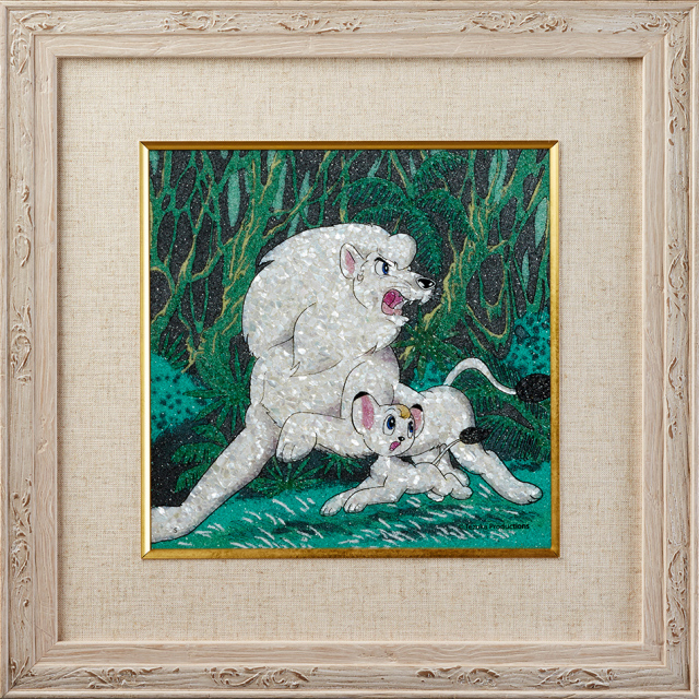 ジュエリー絵画『ジャングル大帝』1