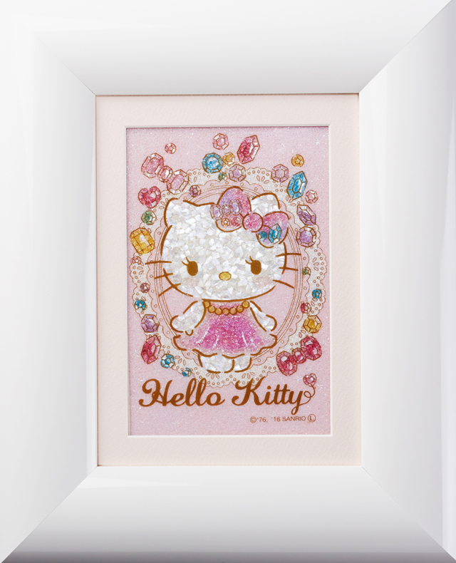 ジュエリー絵画『プティエレガント』ハローキティ