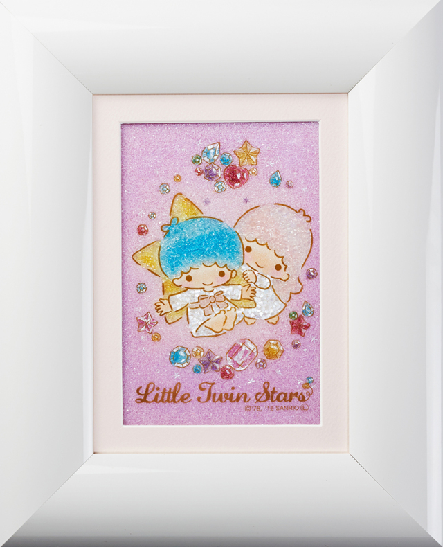 ジュエリー絵画『ビジュースターダスト』リトルツインスターズ　キキララ