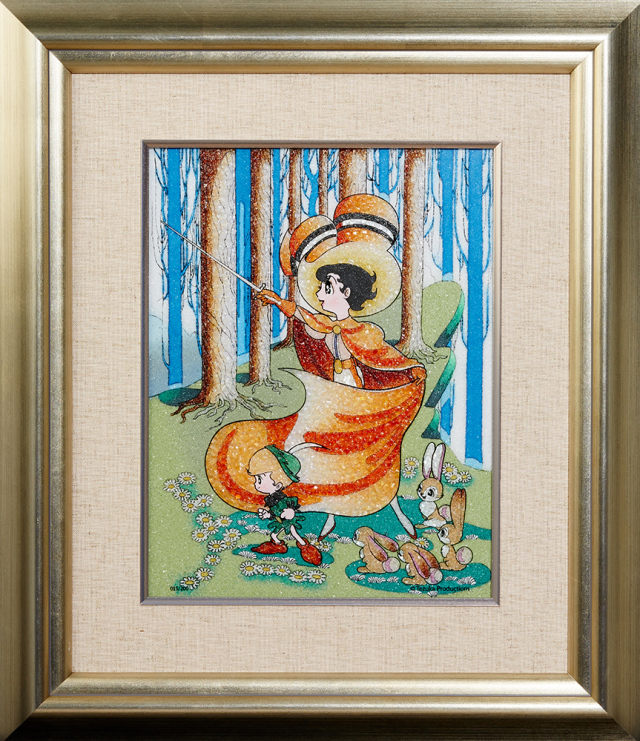 ジュエリー絵画　どろろ　手塚治虫 証明書付き 複製原画 ジュエリー絵画 どろろ 手塚治虫 証明書付き 複製原画 どろろ1