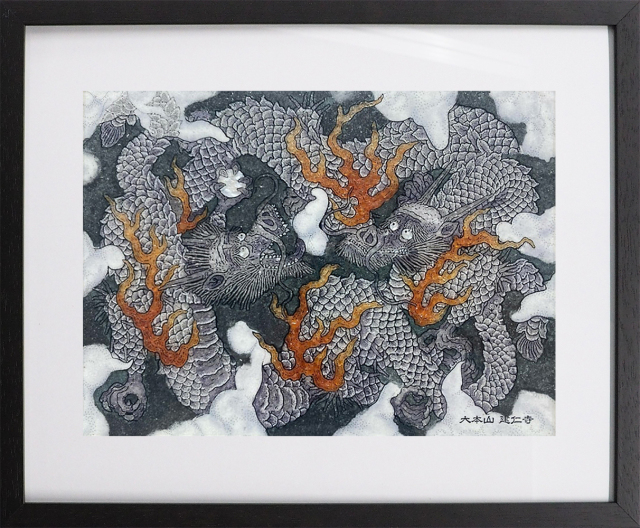 ジュエリー絵画 建仁寺『双龍図』　
