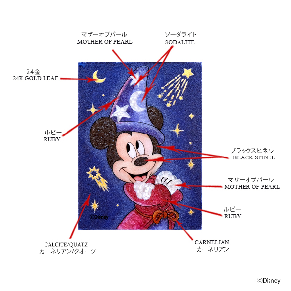 ディズニアナ ファンフェスティバル 2010 ファンタジア 絵画 アート ディズニアナ ファンフェスティバル 2010 ファンタジア 絵画 アート