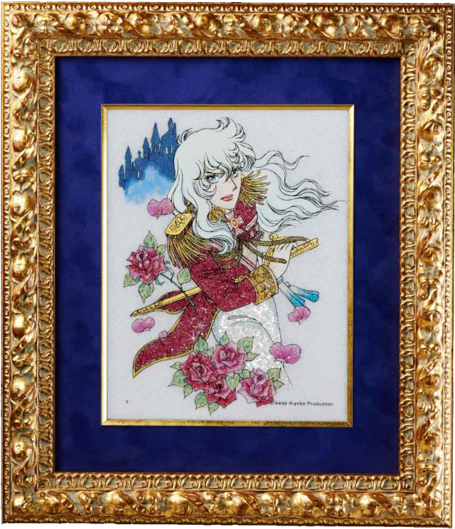 ジュエリー絵画『ベルサイユのばら』オスカル2　