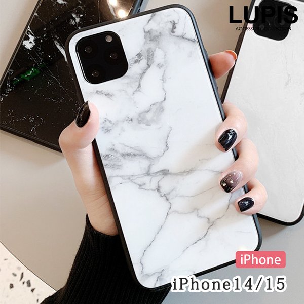 マーブルストーンiPhoneケース【iPhone14・iPhone15】