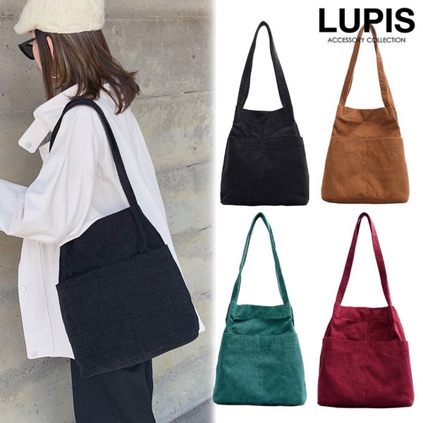 コーデュロイトートバッグ 送料無料 激安ファッション小物の通販販売 ルピス Lupis