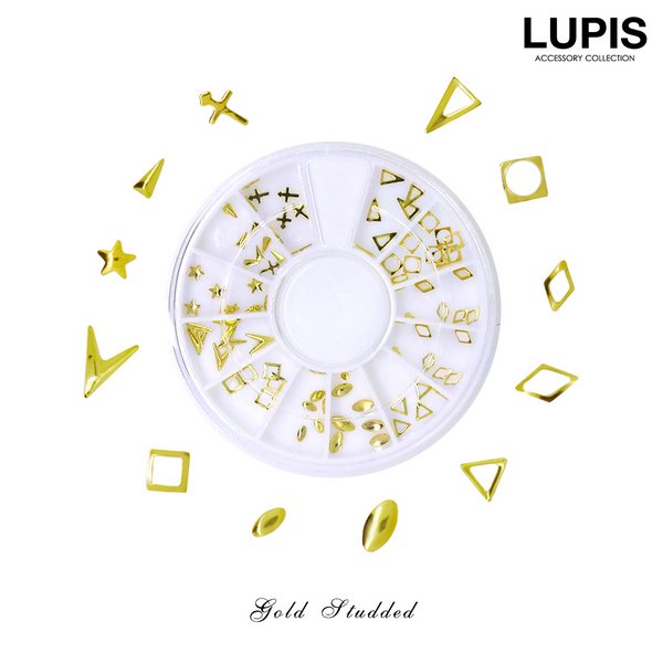 ゴールドメタルスタッズアソートセット