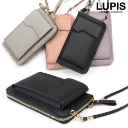 スマホポケット付きお財布ショルダー