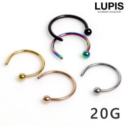 【20G】シンプルボールノストリルリングボディピアス・鼻ピアス