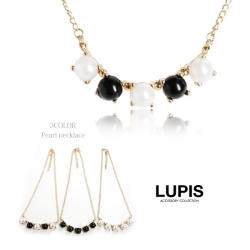 5連パールネックレス