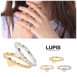 ハートシンプルピンキーファランジリング ミディリング 激安リングの通販販売 ルピス Lupis