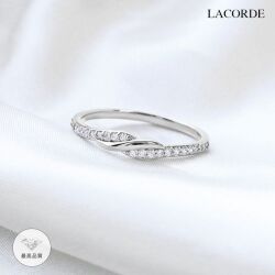 LACORDEトリニティラインキュービックジルコニアリング【送料無料】