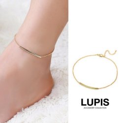 ゴールドパイプアンクレット