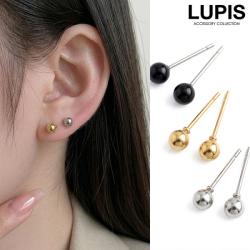 シンプルボールスタッドピアス