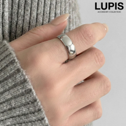 シンプルワイドプレーンリング