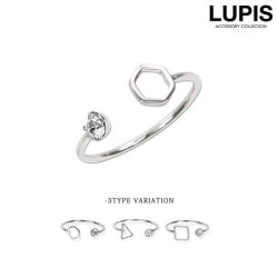 シンプルフレームシルバーリング