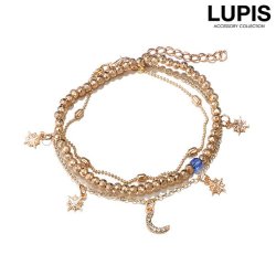 ムーン×スターダストアンクレットセット