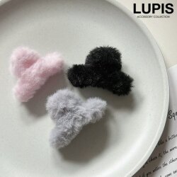 モコモコファーバンスヘアクリップ