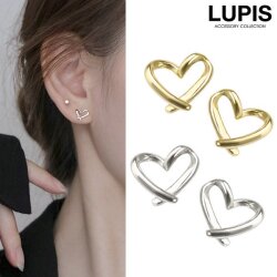 プチハートアメリカンピアス -激安ピアスの通販販売-ルピス(LUPIS)
