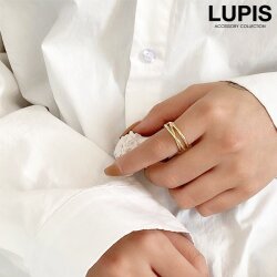 3連メタルリング