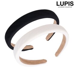 ダイアゴナル柄ボリュームカチューシャ