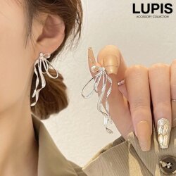 ニュアンスリボンピアス