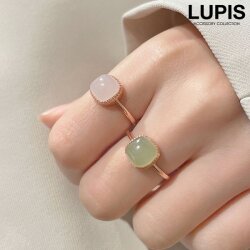 ラウンドスクエアドロップリング