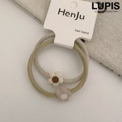 フラワーヘアゴムセット