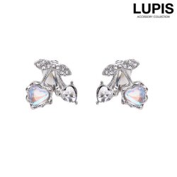 さくらんぼビジューイヤリング