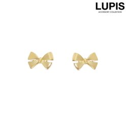 プチメタルリボンピアス
