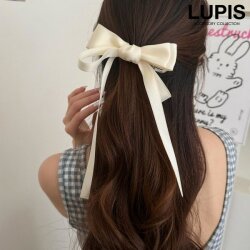 ロングリボンヘアクリップ
